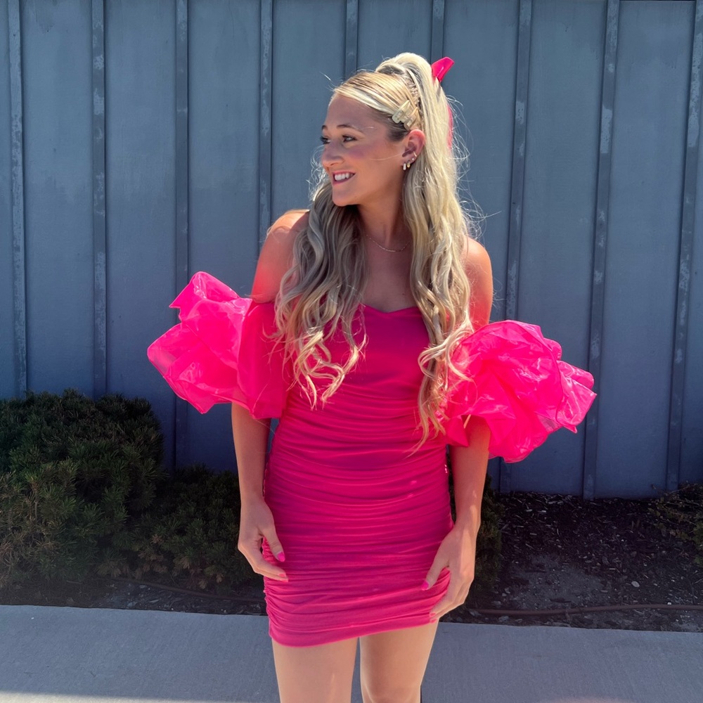 Pink dress